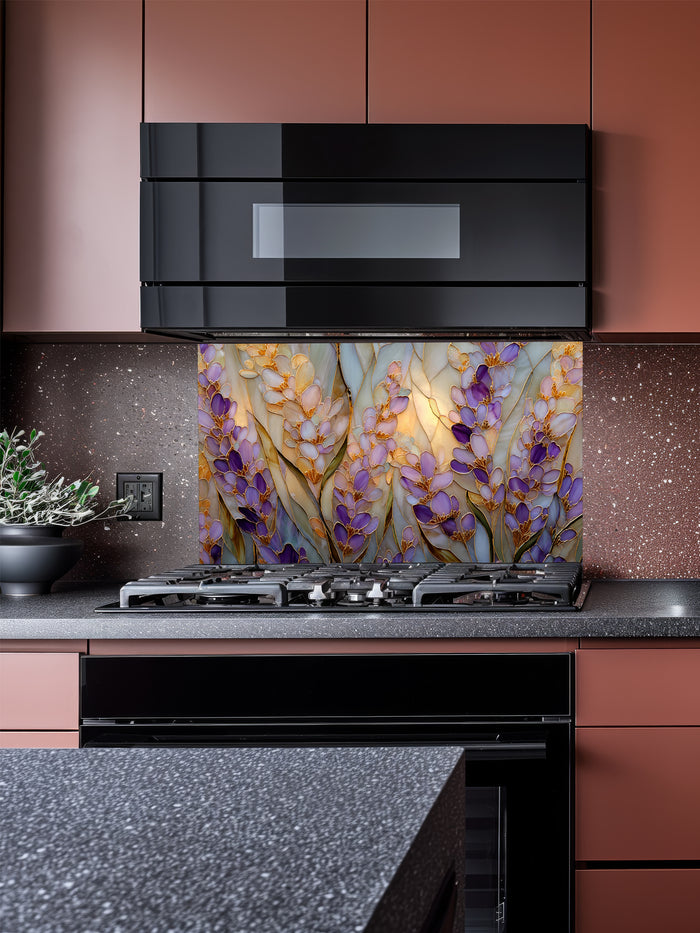 Stained Glass Backsplash